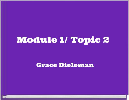 Module 1/ Topic 2