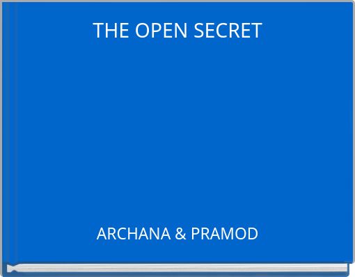 Front cover of 'THE OPEN SECRET' 