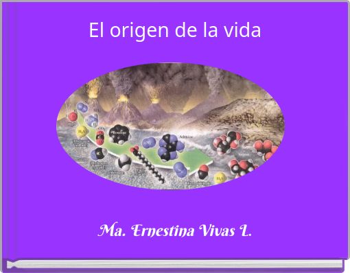 Front cover of 'El origen de la vida' 