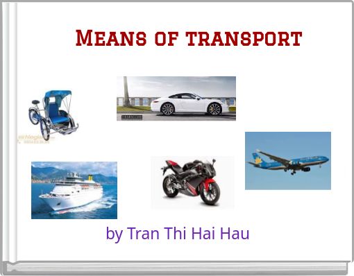 Book Cover for: Means of transport