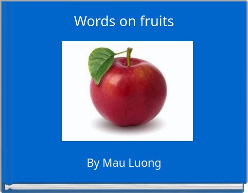 Words on fruits