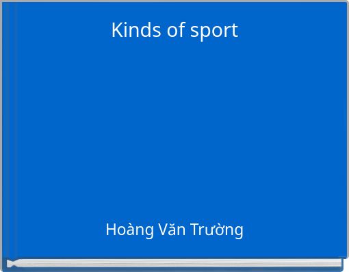 Kinds of sport