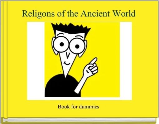 Front cover of 'Religons of the Ancient World' 