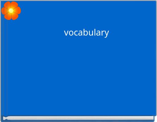 vocabulary