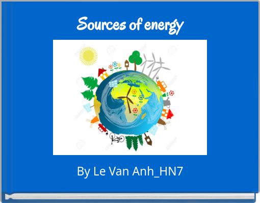 Sources of energy