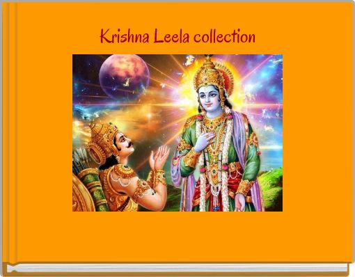 Front cover of 'Krishna Leela collection' 