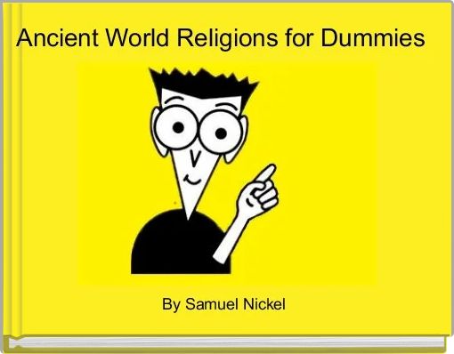 Front cover of 'Ancient World Religions for Dummies' 