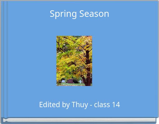 Front cover of 'Spring Season' 