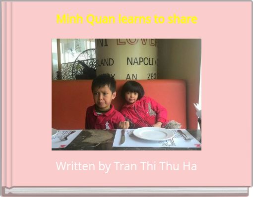 Front cover of 'Minh Quan learns to share' 