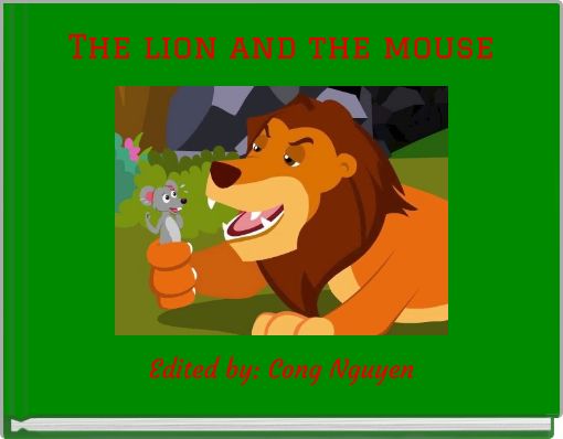 Front cover of 'The lion and the mouse' 
