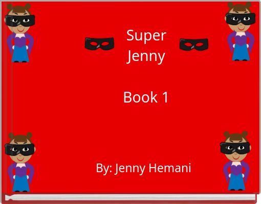 Front cover of 'Super Jenny Book 1' 