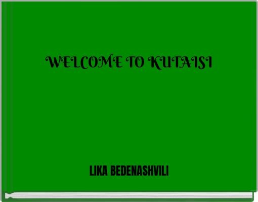 Book Cover for: WELCOME TO KUTAISI