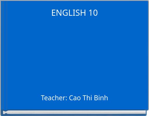 ENGLISH 10