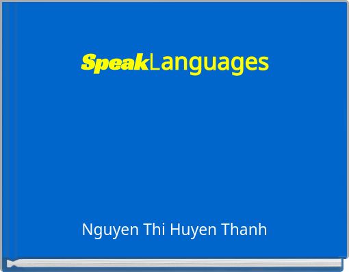 SpeakLanguages