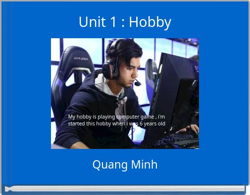 Front cover of 'Unit 1 : Hobby' 