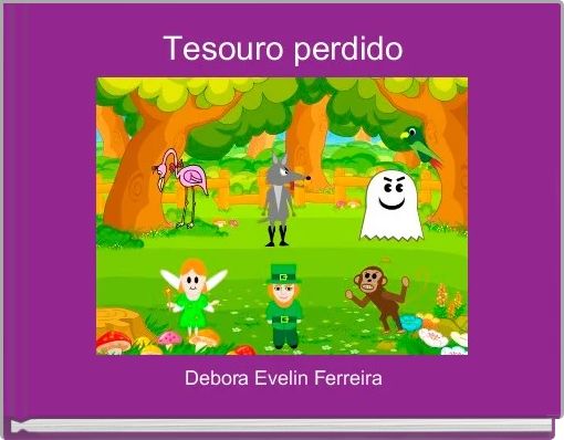 Front cover of 'Tesouro perdido' 