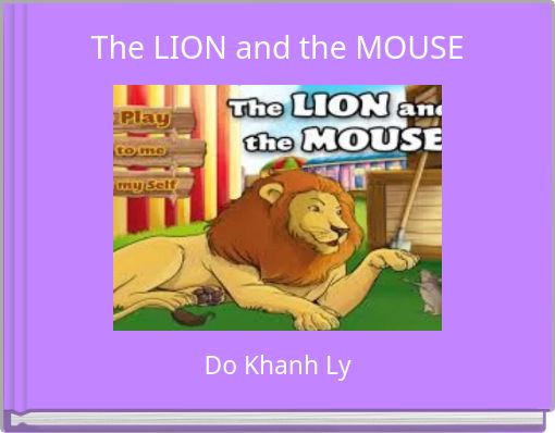 Front cover of 'The LION and the MOUSE' 