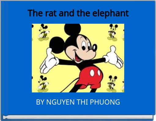 Front cover of 'The rat and the elephant' 