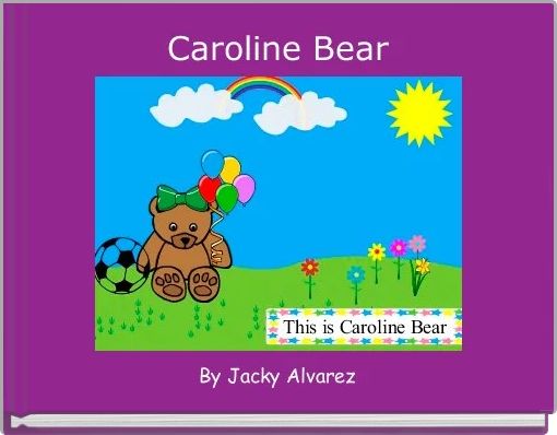Front cover of 'Caroline Bear' 