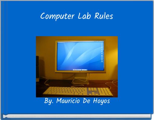 Book Cover for: Computer Lab Rules