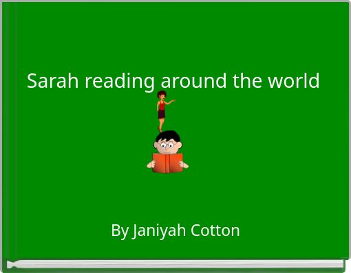 Sarah reading around the world