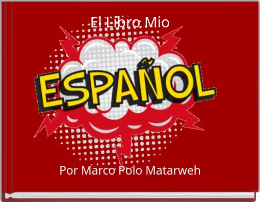 Front cover of 'El Libro Mio' 