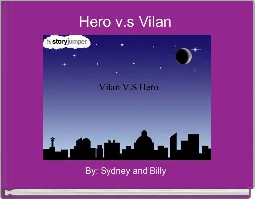 Front cover of 'Hero v.s Vilan ' 