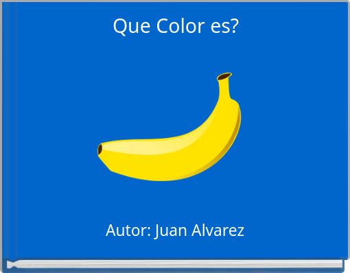 Que Color es?