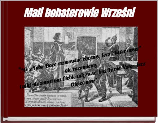 Front cover of 'Mali bohaterowie Wrześni' 