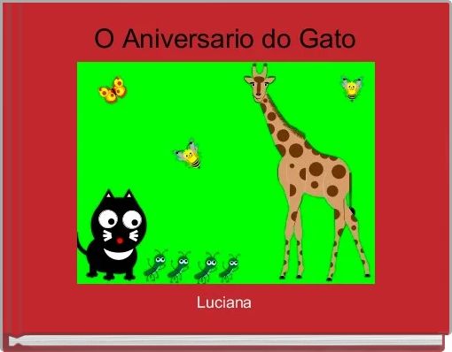 Front cover of 'O Aniversario do Gato' 