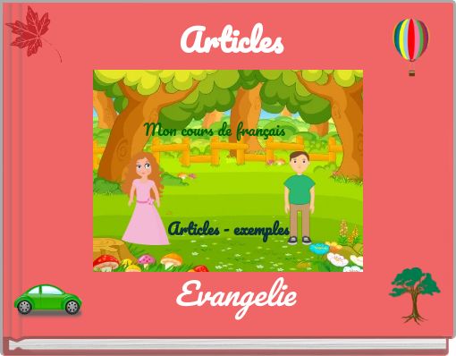 Front cover of 'Articles' 