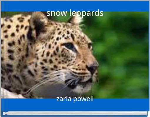 Book Cover for: snow leopards