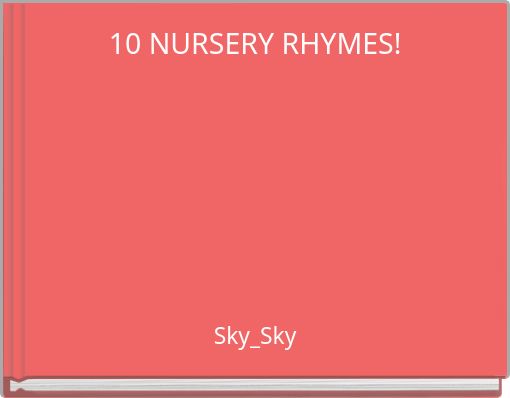 Front cover of '10 NURSERY RHYMES!' 