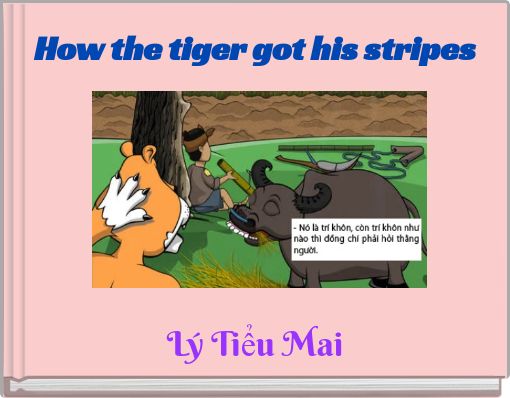 Book Cover for: How the tiger got his stripes