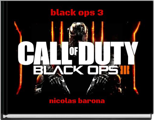 Front cover of 'black ops 3' 