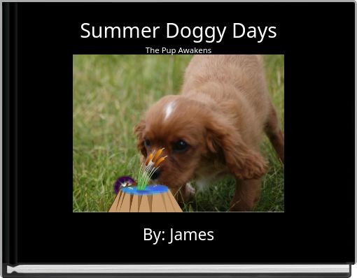Front cover of 'Summer Doggy Days The Pup Awakens' 