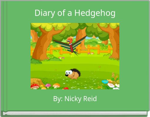 Front cover of 'Diary of a Hedgehog' 