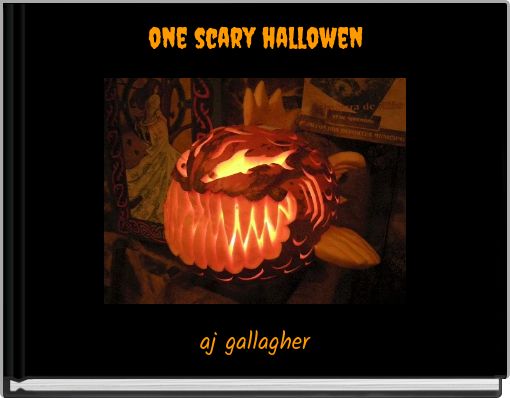 Front cover of 'one scary hallowen' 