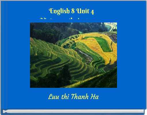Front cover of 'English 8 Unit 4 Vietnam ethnic groups' 