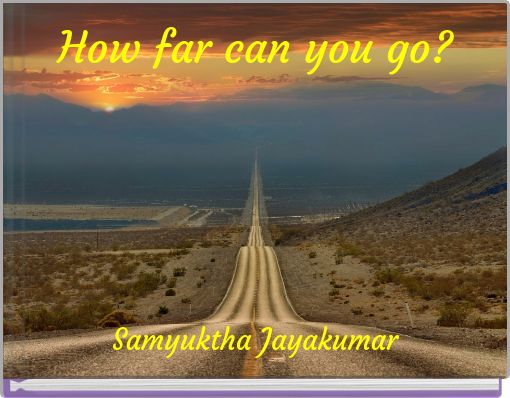 Front cover of 'How far can you go?' 
