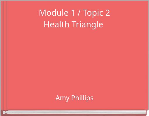 Module 1 / Topic 2Health Triangle
