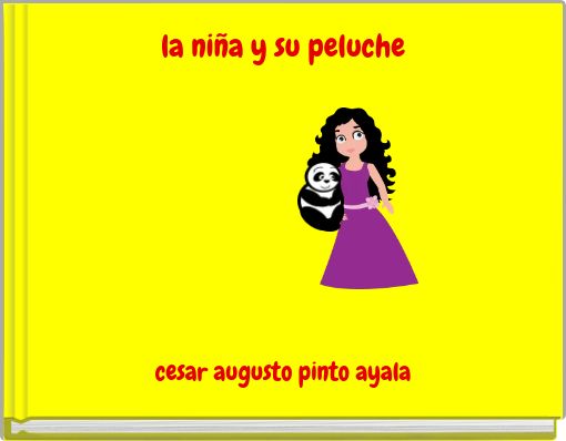 la niña y su peluche
