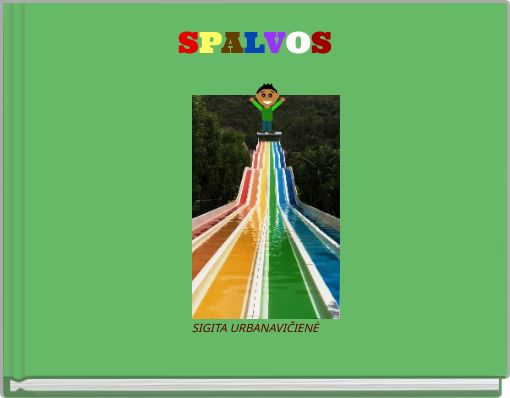 Book Cover for: SPALVOS