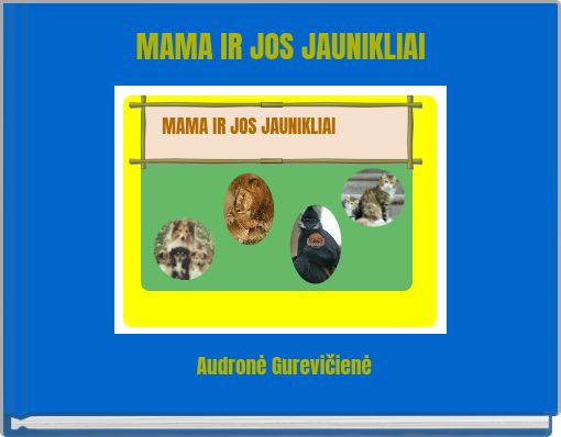 Front cover of 'MAMA IR JOS JAUNIKLIAI' 