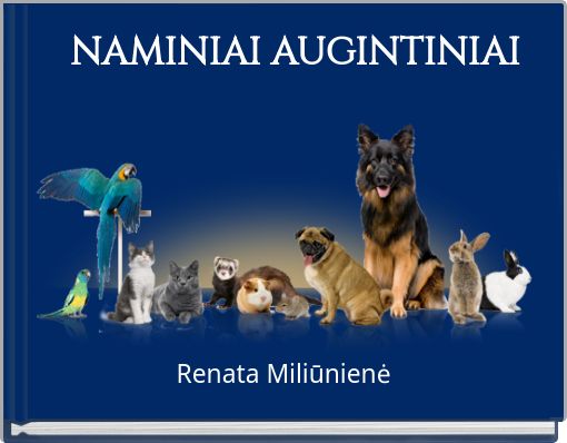 Front cover of 'NAMINIAI AUGINTINIAI' 