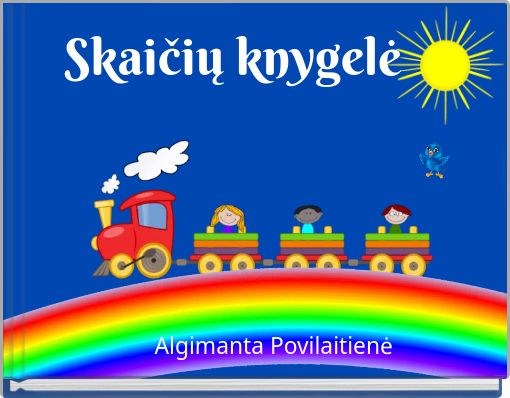 Front cover of 'Skaičių knygelė' 