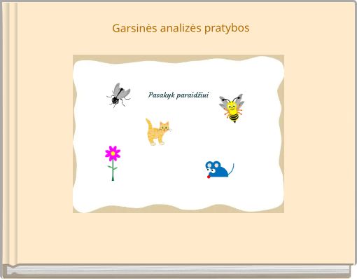 Book Cover for: Garsinės analizės pratybos