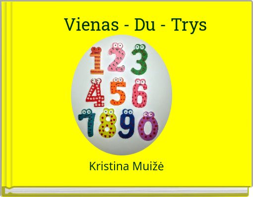 Front cover of 'Vienas - Du - Trys' 