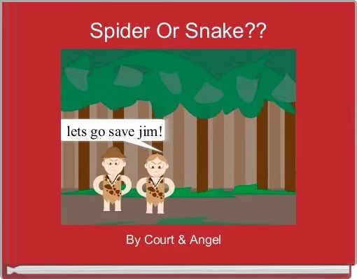 Front cover of 'Spider Or Snake??' 
