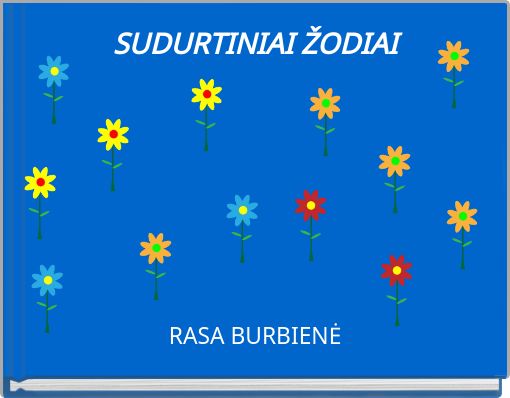 Book Cover for: SUDURTINIAI ŽODIAI
